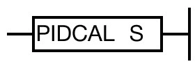 MapleLogic PID Control Instructions PIDCAL Symbol PID Control Instructions PIDCAL Symbol in MapleLogic