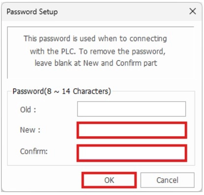 MapleLogic PLC Password Setup PLC Password Setup in MapleLogic