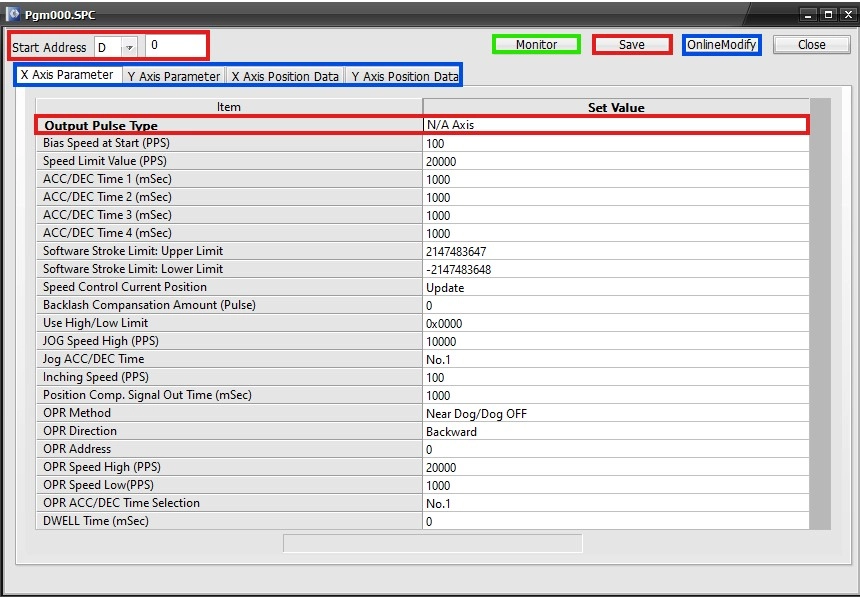 MapleLogic Positioning Example Configuring the Positioning Program Positioning Example Configuring the Positioning Program in MapleLogic