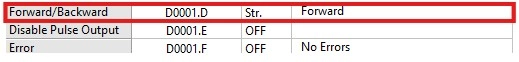 MapleLogic Positioning Example Forward Backward Status Display Positioning Example Forward Backward Status Display in MapleLogic