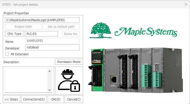 Permission Mode Set in MapleLogic