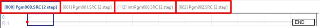 Program Tabs MapleLogic Program Tabs