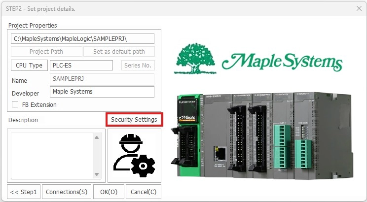 Security Setting in MapleLogic