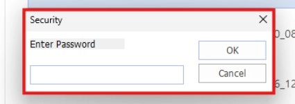 Security Window in MapleLogic
