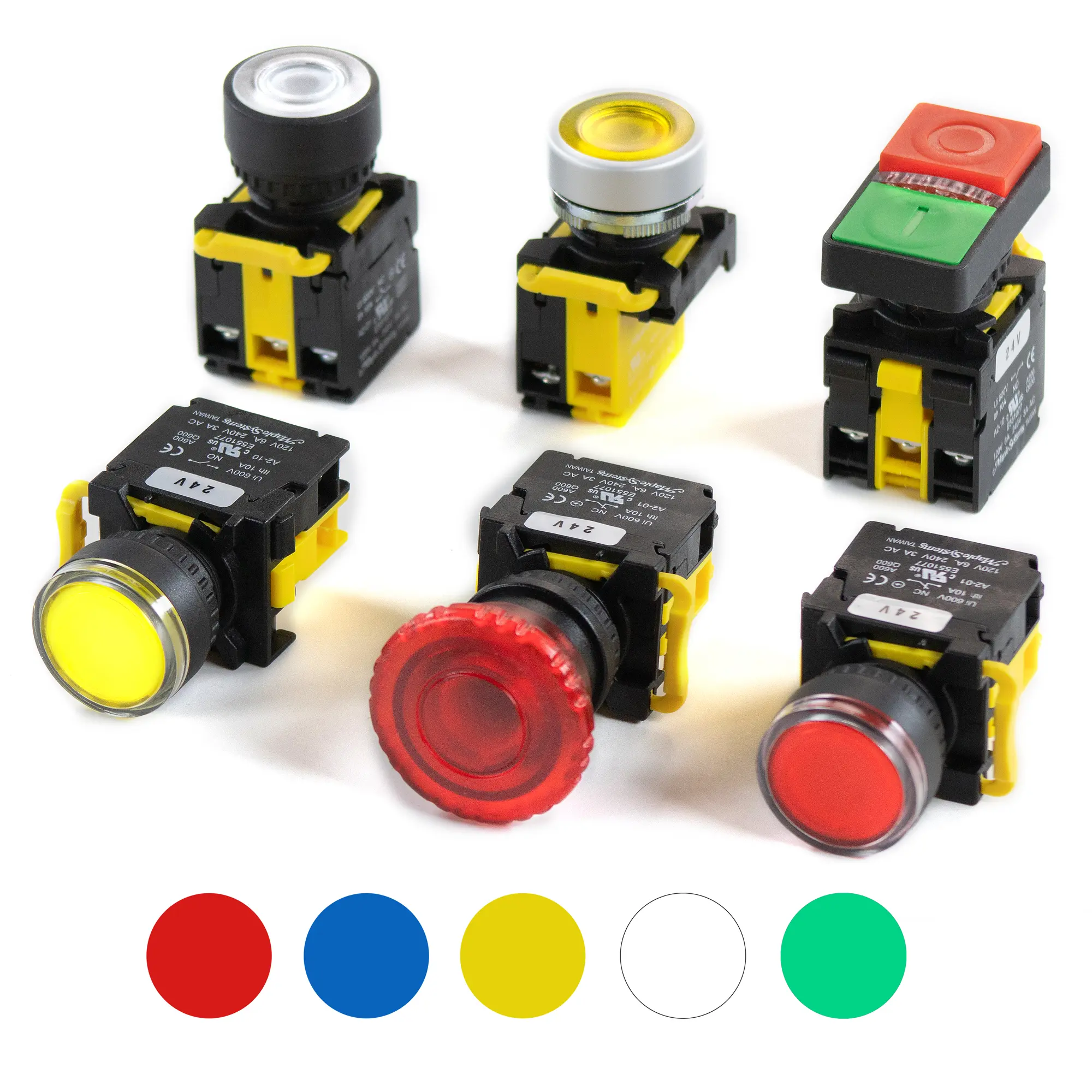 Software Illuminated Industrial Pushbuttons