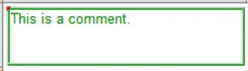 SFC Comment is just a text box on the diagram