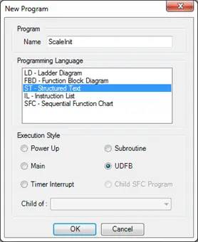UDFB - scaleInt ScaleInt block creation