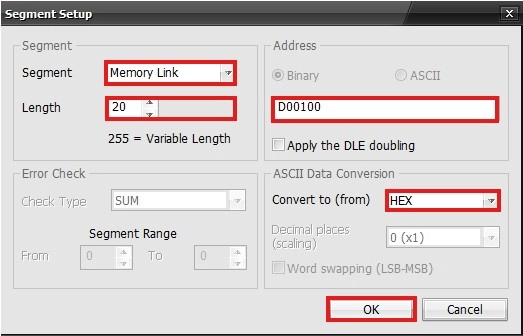 Serial Protocol Data in MapleLogic