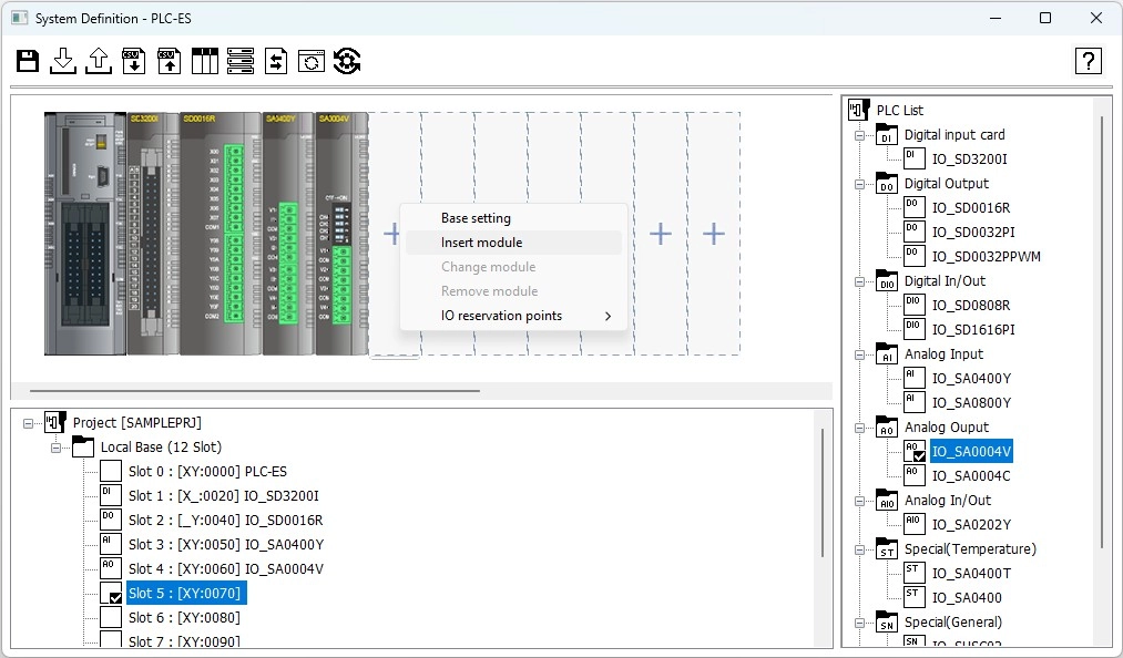 MapleLogic Special Card Initialization Configuration Add Module Chassis Special Card Initialization Configuration Add Module Chassis in MapleLogic