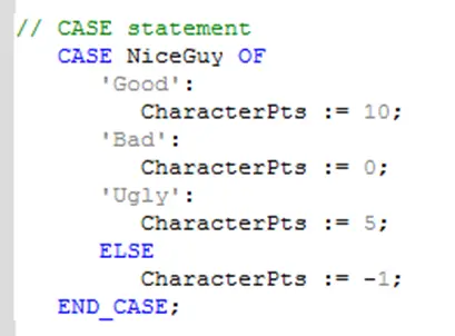 CASE Statement with singular values
