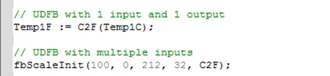 Function Call Example code 2