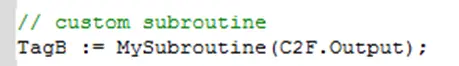 Properties of Function Block instances as variables in ST programs