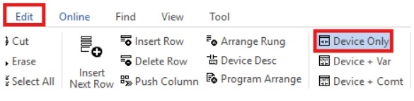 Variable Editor Data Register Only Display Button in MapleLogic