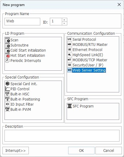 MapleLogic Web Server & Security Create Web Server Setting Program Web Server & Security Create Web Server Setting Program in MapleLogic