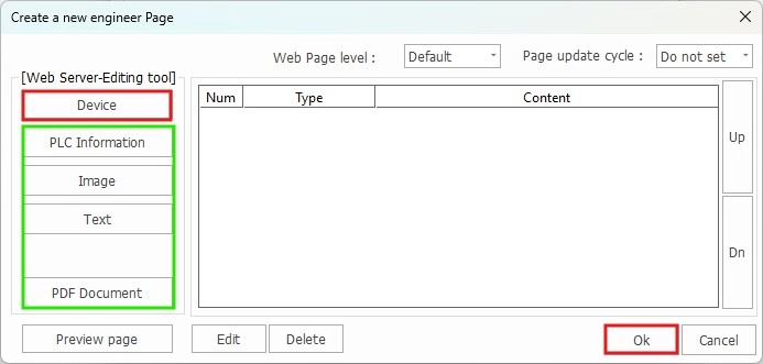 MapleLogic Web Server & Security Create a New Engineer Page Web Server & Security Create a New Engineer Page in MapleLogic
