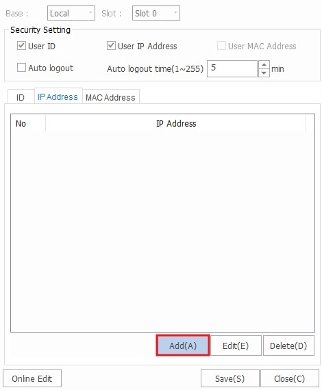 MapleLogic Web Server & Security IP Address Add New Web Server & Security IP Address Add New in MapleLogic