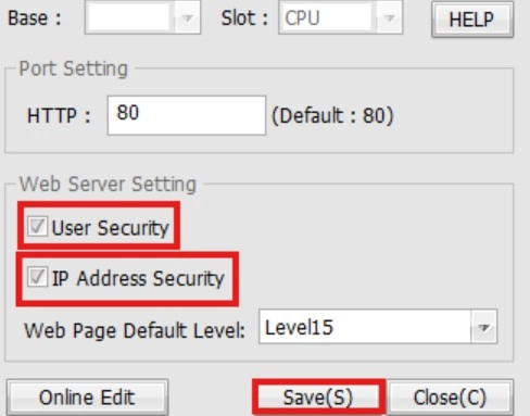 MapleLogic Web Server Security User Security IP Address Security Web Server Security User Security IP Address Security in MapleLogic