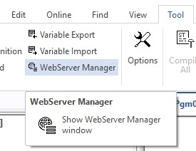 MapleLogic Web Server & Security Web Server Manager Tool Web Server & Security Web Server Manager Tool in MapleLogic