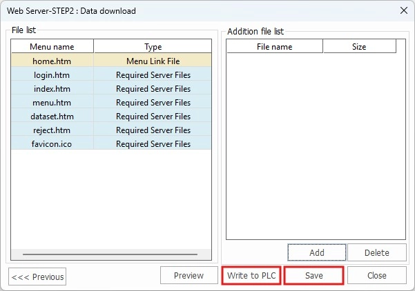 MapleLogic Web Server & Security Write to PLC Save Web Server & Security Write to PLC Save in MapleLogic