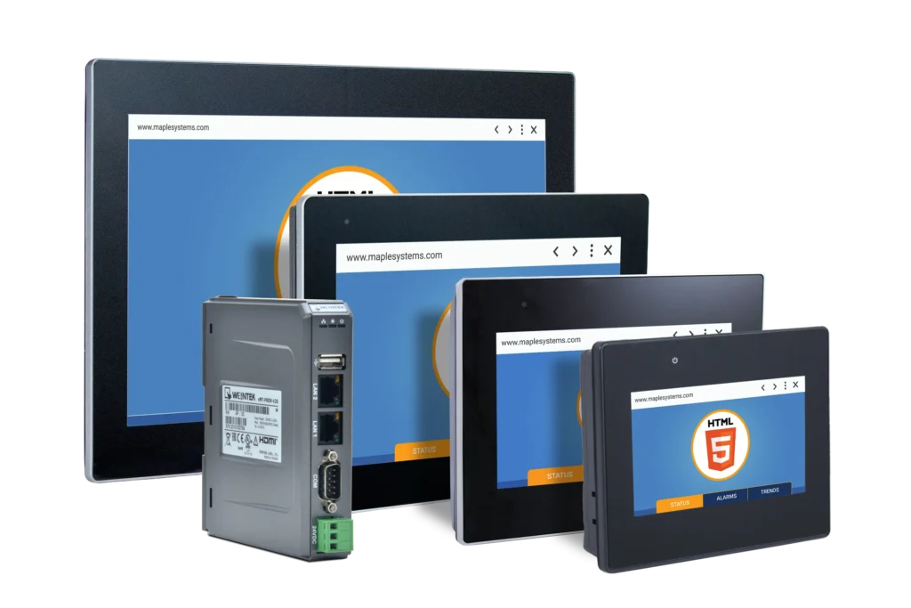 Maple Systems Web HMIs