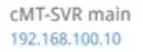 Tap the cMT-SVR image to identify the unit. The green LED on the unit will blink 3 times.

(Only available on cMT-SVR series.)