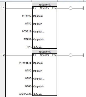 Complete Function Block FBI completion