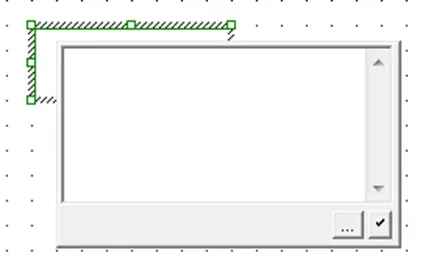 Blank comment Comment Field ready for text input