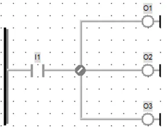 Arc tool to connect other outputs Arc tool connecting to remaining outputs