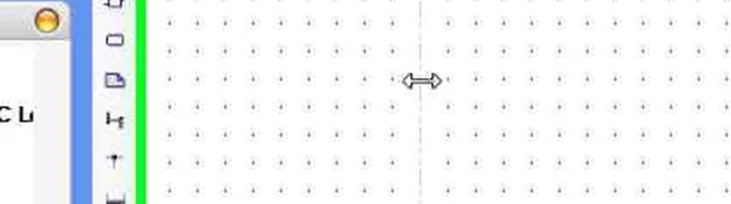 Move Vertical Rule Double Arrow allows for Vertical Rule to be moved right or left