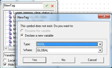 New Tag You can create a new tag here as well