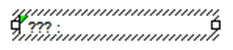 new label New label on the Function Block Diagram (blank at first)