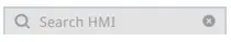 HMI Search Filter. Clicking this will search for connected HMIs that the user can access