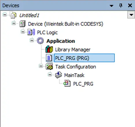 Codesys tags 1 PLC-PRG is the soft PLC Program that you will be adding the tags to.