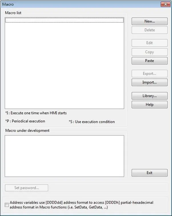 EBPro Macro Manager.  This is where all the macros in the project are populated.  You can import or export macros from/to other EBPro projects from this dialog as well.