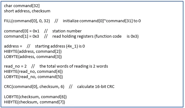 Read Request Command within a macro example.  This is simply for a read request itself, as there is no actual Device references yet.