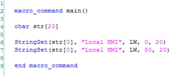 new macro macro StringGet