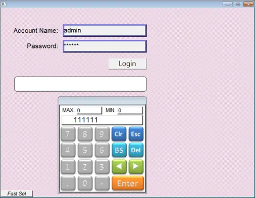 password entry Password entry and login
