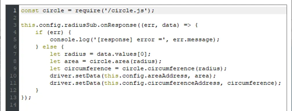 EBPro JS Object, Source Code tab