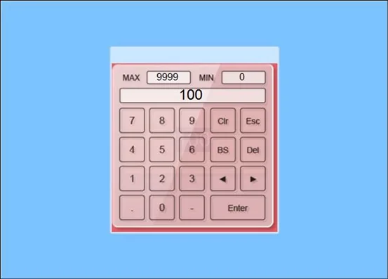 Example of 40% window transparency setting 