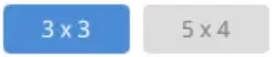 Press the Layout button that corresponds with your desired page layout. A maximum of nine (in 3x3 format) or 20 (in 5x4 format) cMT projects can be viewed on a single page. This is a global setting and will apply to all the pages in Monitor Mode. 