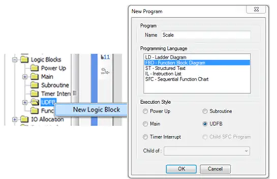 Logic Blocks Creating a new Logic Block