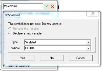 Declare new Variable New Global Cariable