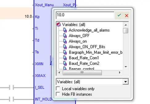 parameter config Configuring a Parameter with a new tag or a static number