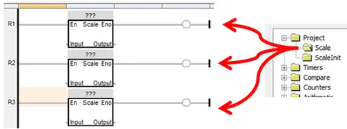 Scale Blocks Adding Scale blocks into the editor