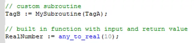 Ordinary Function Call example
