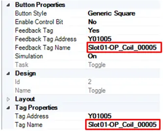 Change tag and feedback tag name for 2nd toggle bit