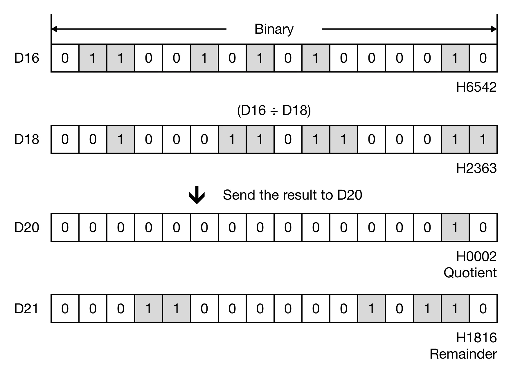 memory Monitor memory Monitor for MapleLogic BDIV/BDIVP instruction.