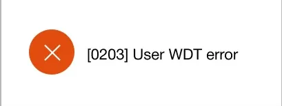 Ladder Diagram Example for MapleLogic WDT/WDTP instruction.