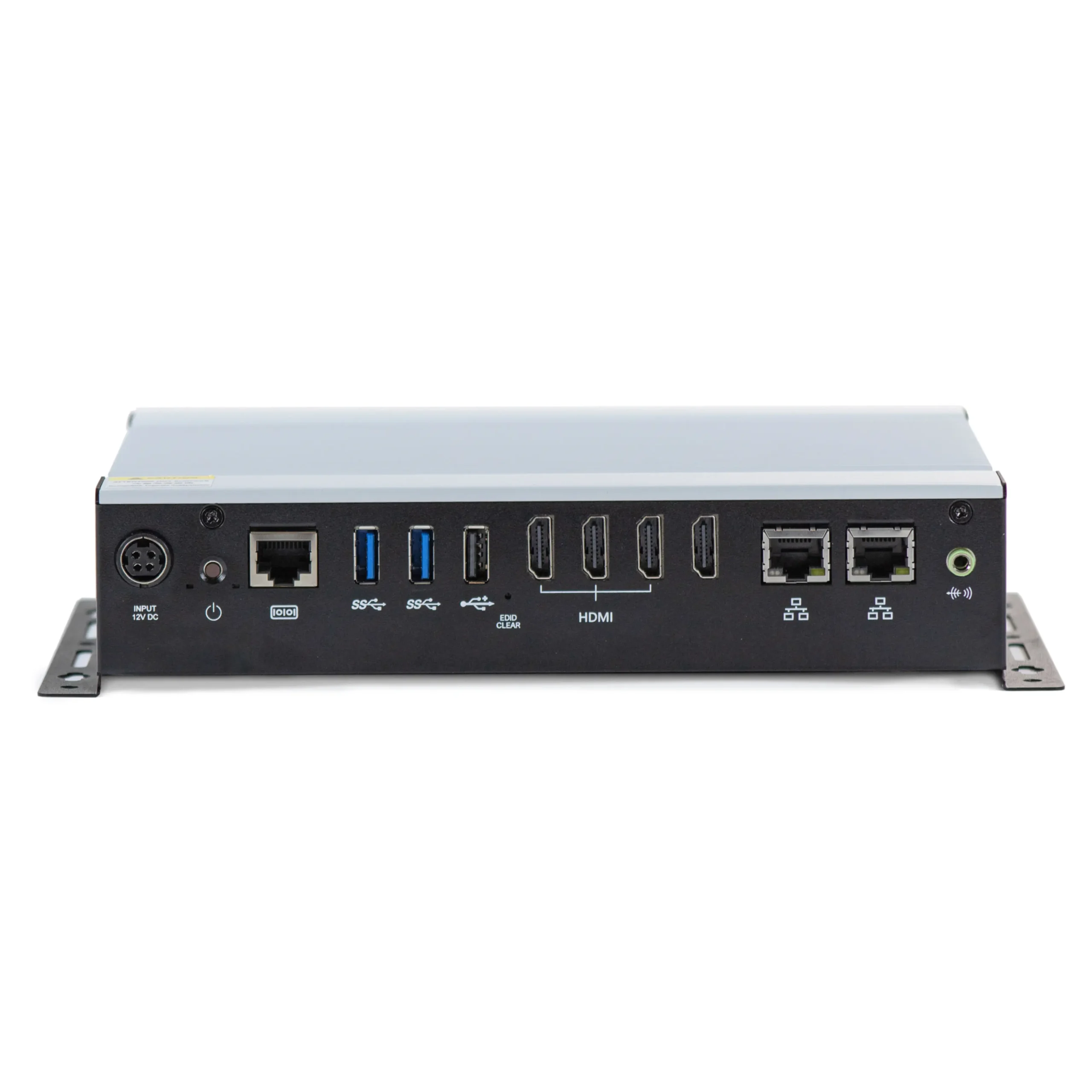 Maple Systems BPC2620A UL Certified, Embedded Industrial PC with Multi-Display Support - Front View