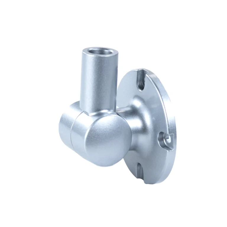Maple Systems BR0318SA Silver Aluminum Adjustable Pole Mounting Bracket for Tower Lights